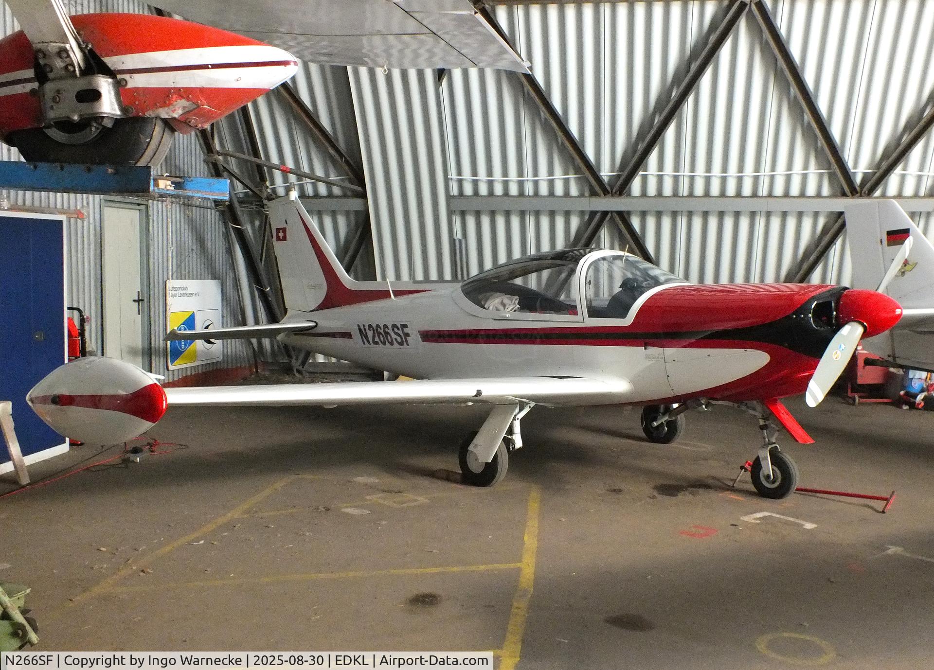N266SF, 1969 SIAI-Marchetti SF-260 C/N 2-29, SIAI-Marchetti SF.260 at the 2025 Flugplatzfest Leverkusen airfield display