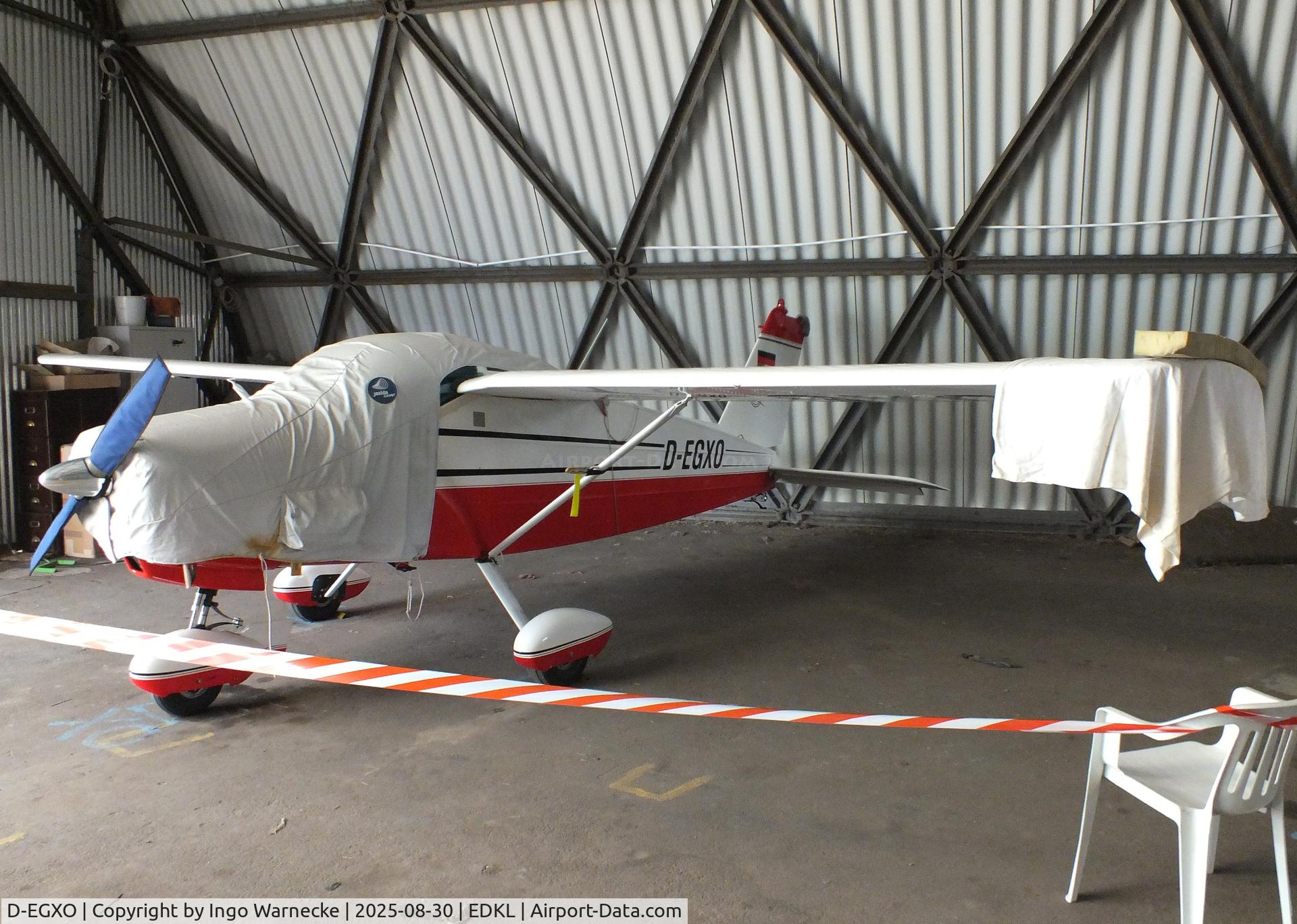 D-EGXO, 1967 Bolkow Bo-208C Junior C/N 669, Bölkow Bo 208C Junior at the 2025 Flugplatzfest Leverkusen airfield display