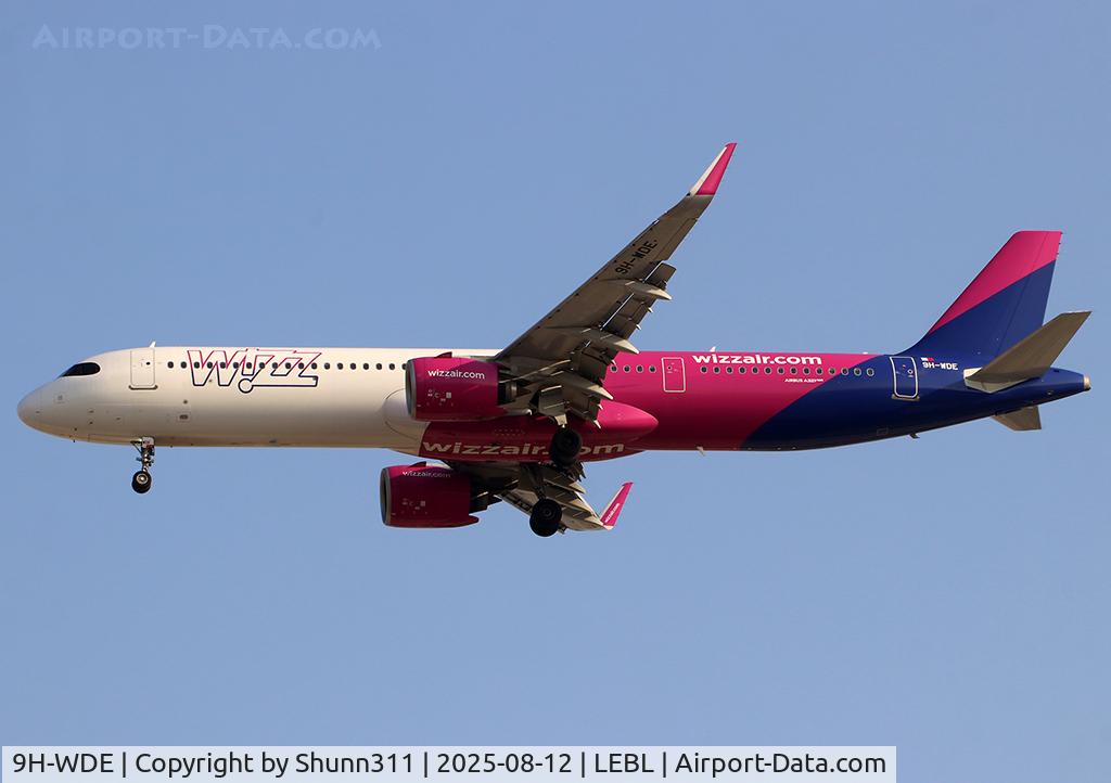 9H-WDE, 2023 Airbus A321-271NX C/N 11457, Landing rwy 24R