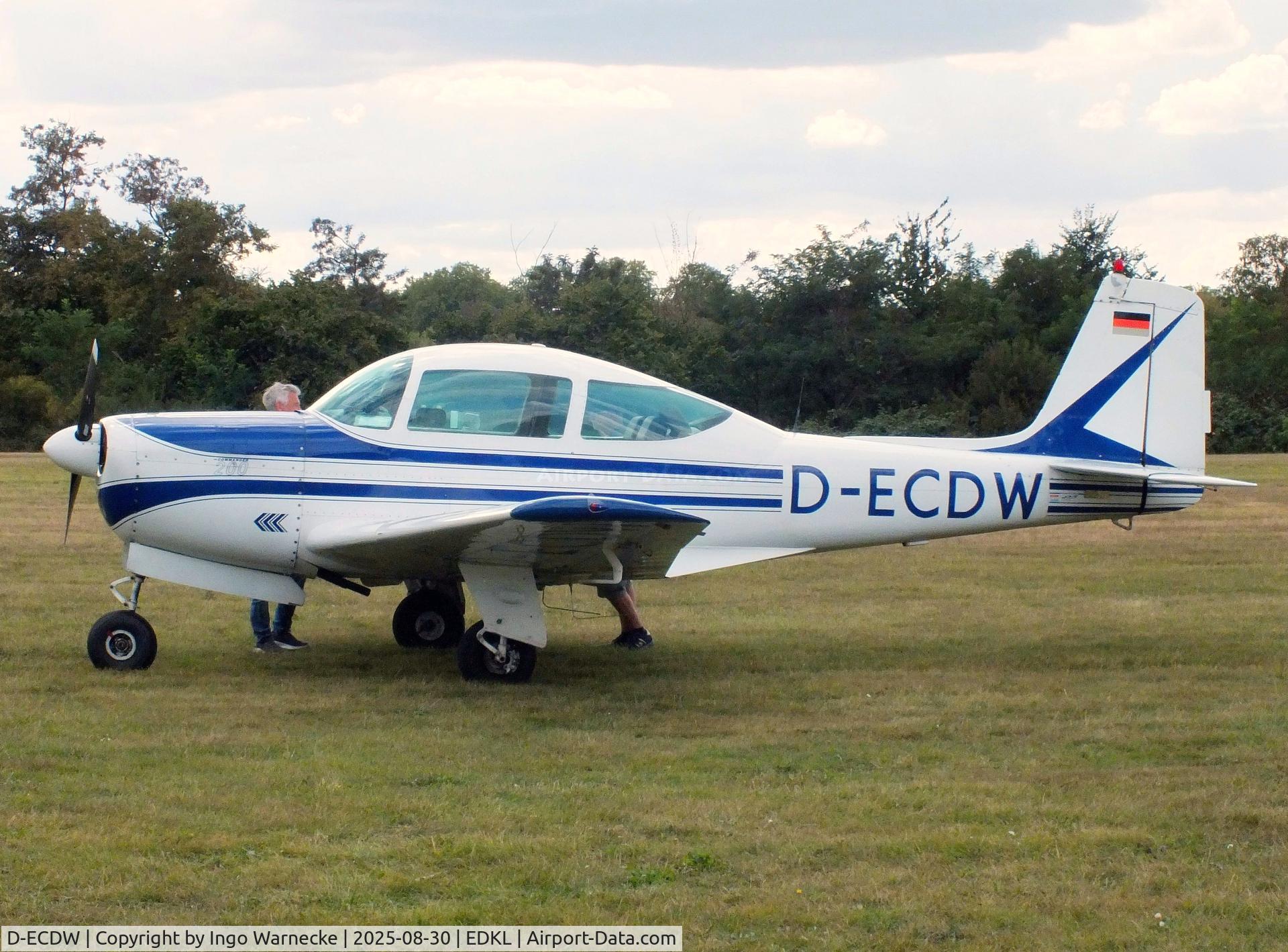D-ECDW, 1966 Aero Commander 200D C/N 368, Meyers (Aero Commander 200D) at the 2025 Flugplatzfest Leverkusen airfield display