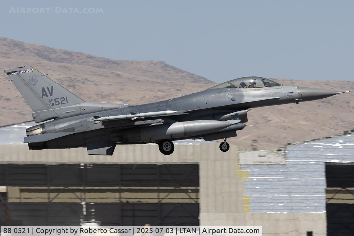 88-0521, 1988 General Dynamics F-16CM Fighting Falcon C/N 1C-123, Anatolian Eagle 2025