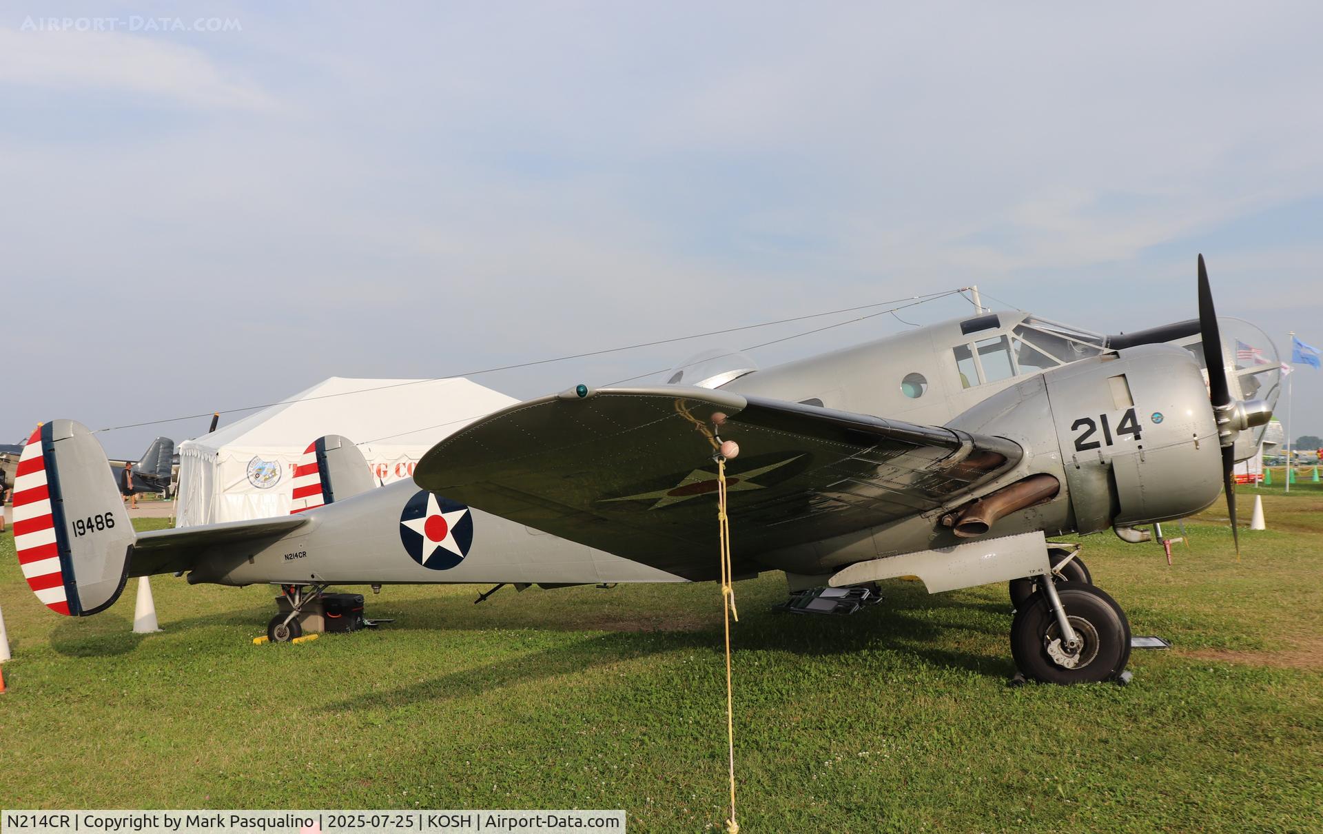 N214CR, 1958 Beech AT-11 Kansan C/N 912, Beech AT-11