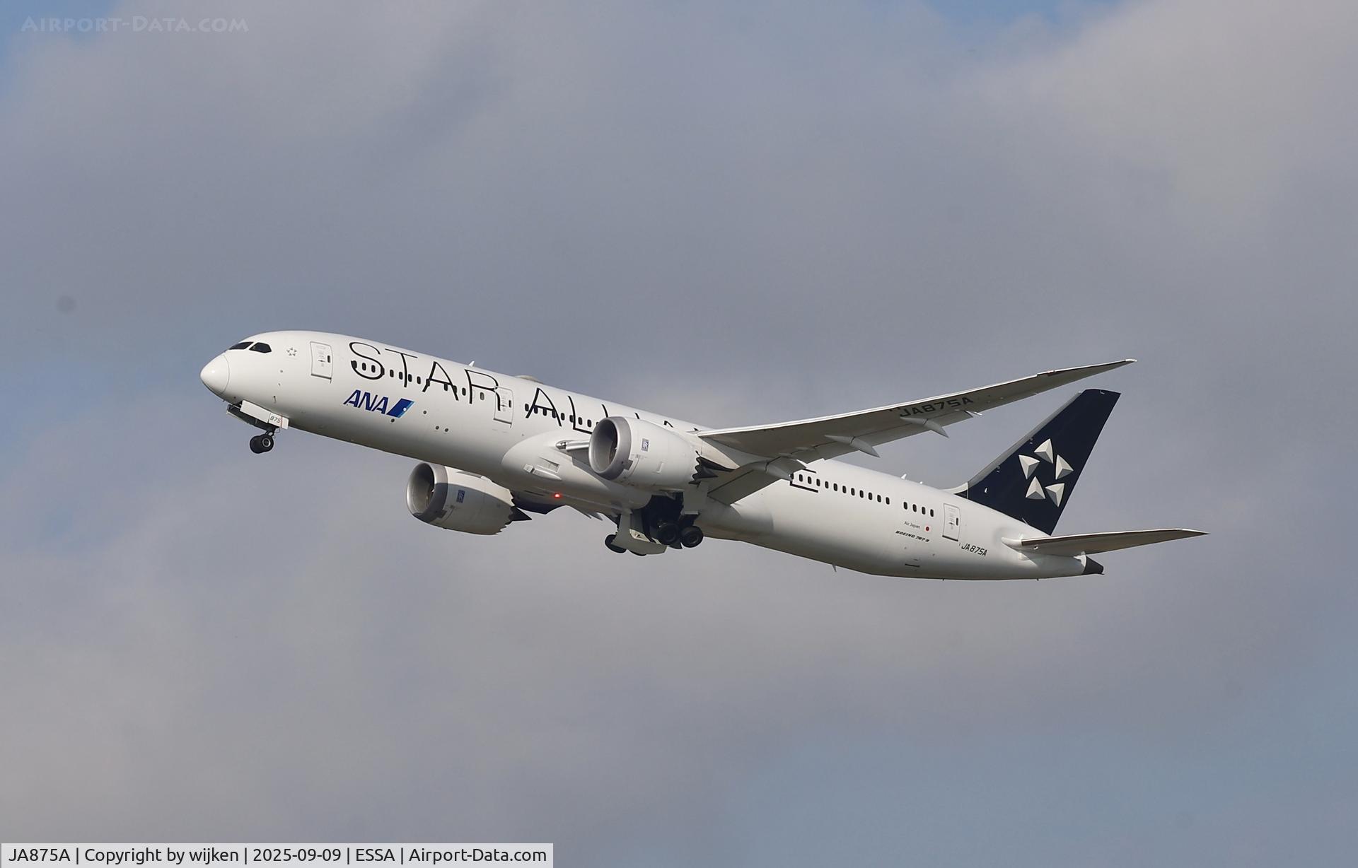 JA875A, 2015 Boeing 787-9 Dreamliner Dreamliner C/N 34531, Rwy 19R