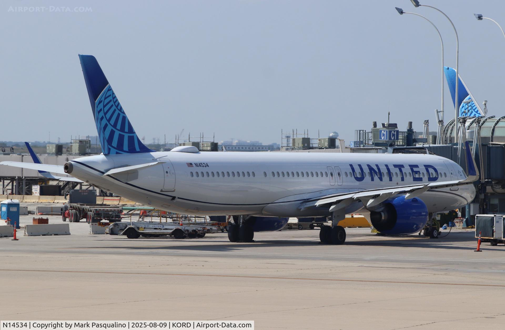 N14534, 2025 Airbus A321-271NX C/N 12307, Airbus A321-271NX