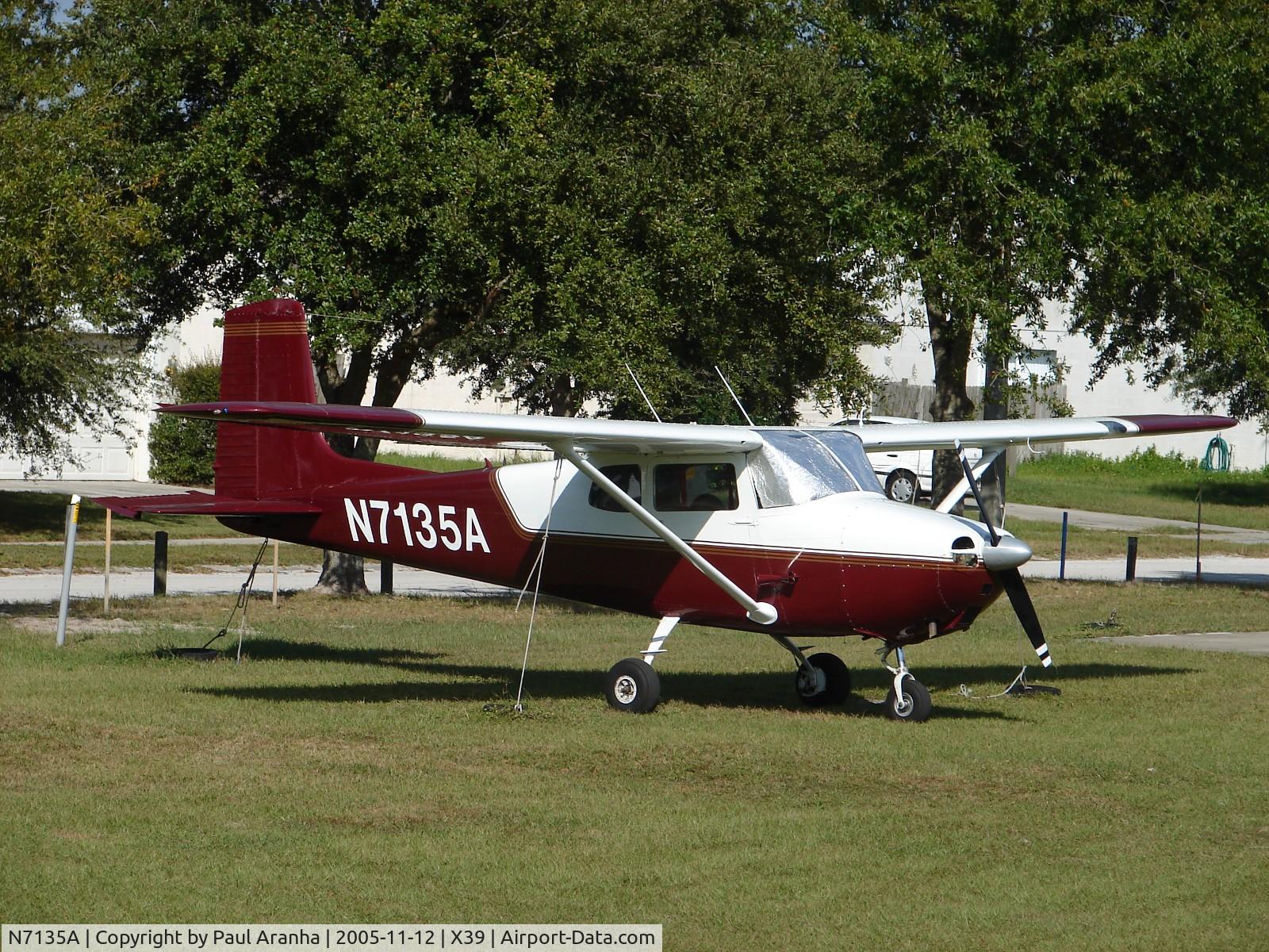 N7135A, 1956 Cessna 172 C/N 29235, Taken at Tampa North Aero Park