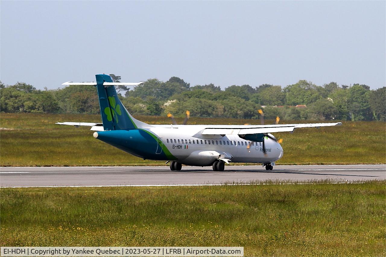 EI-HDH, 2014 ATR 72-212A C/N 1169, Brest-Bretagne airport (LFRB-BES)