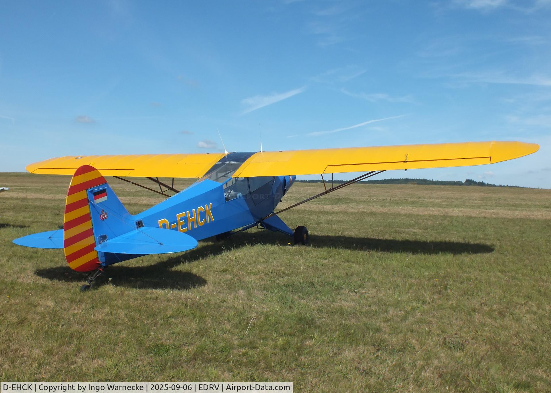 D-EHCK, Piper L-18C Super Cub (PA-18-95) C/N 18-1491, Piper L-18C Super Cub (PA-18-95) at the 2025 Flugplatzfest Wershofen