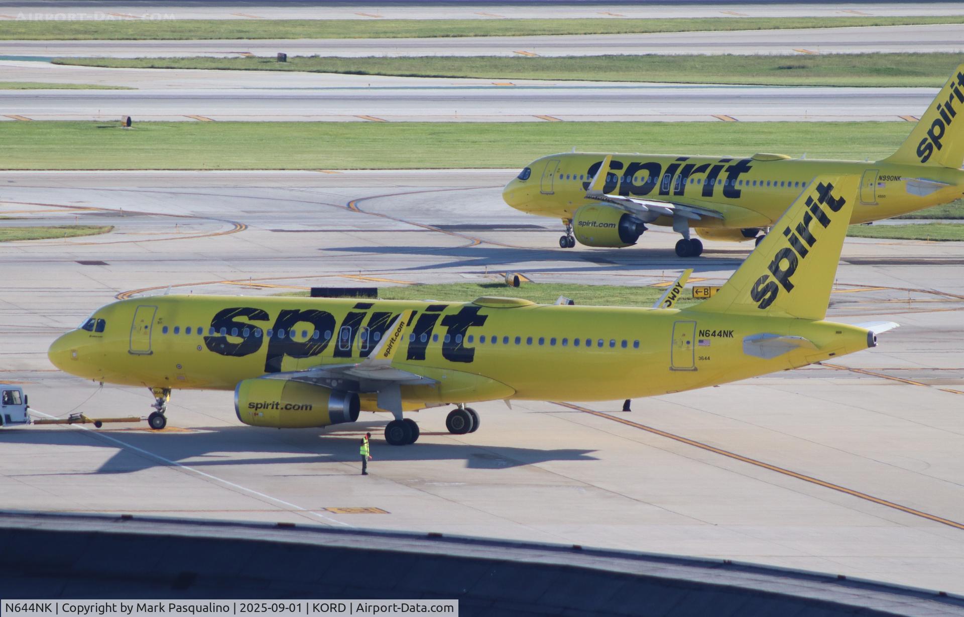 N644NK, 2016 Airbus A320-233 C/N 7156, Airbus A320-233