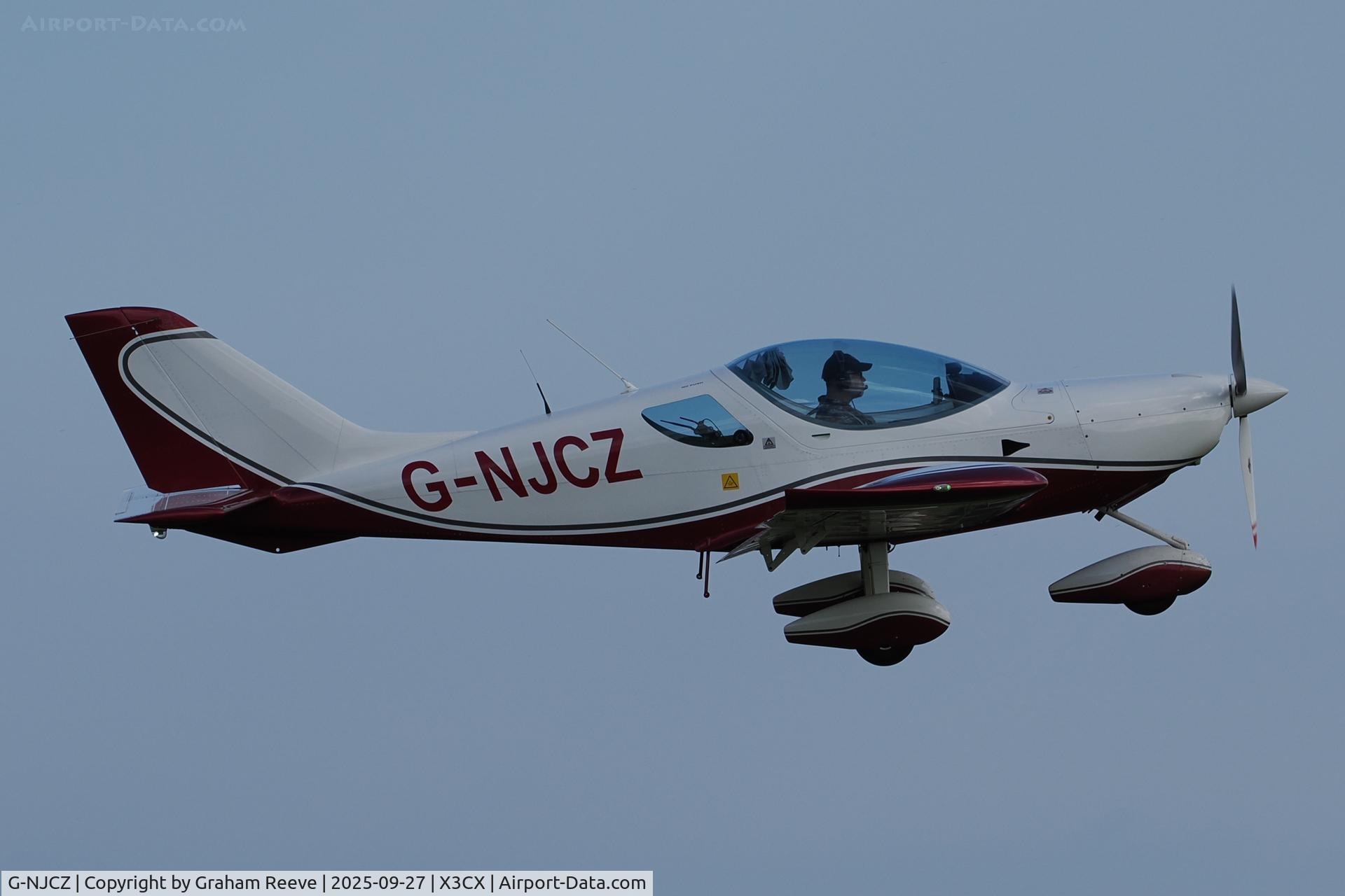 G-NJCZ, 2010 SportCruiser (PiperSport) Piper Sport C/N P1001087, Departing from Northrepps.