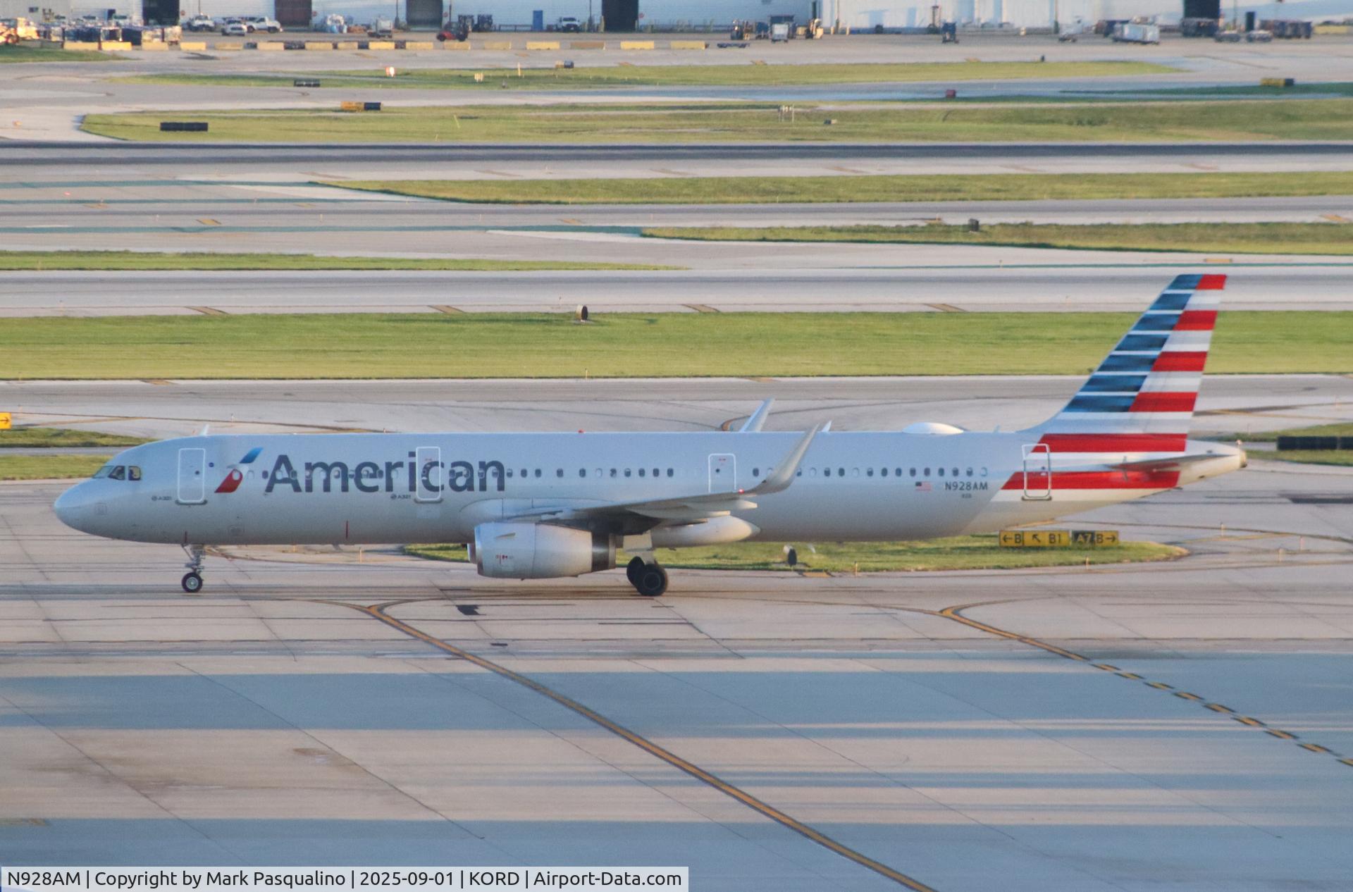 N928AM, 2017 Airbus A321-231 C/N 7515, Airbus A321-231