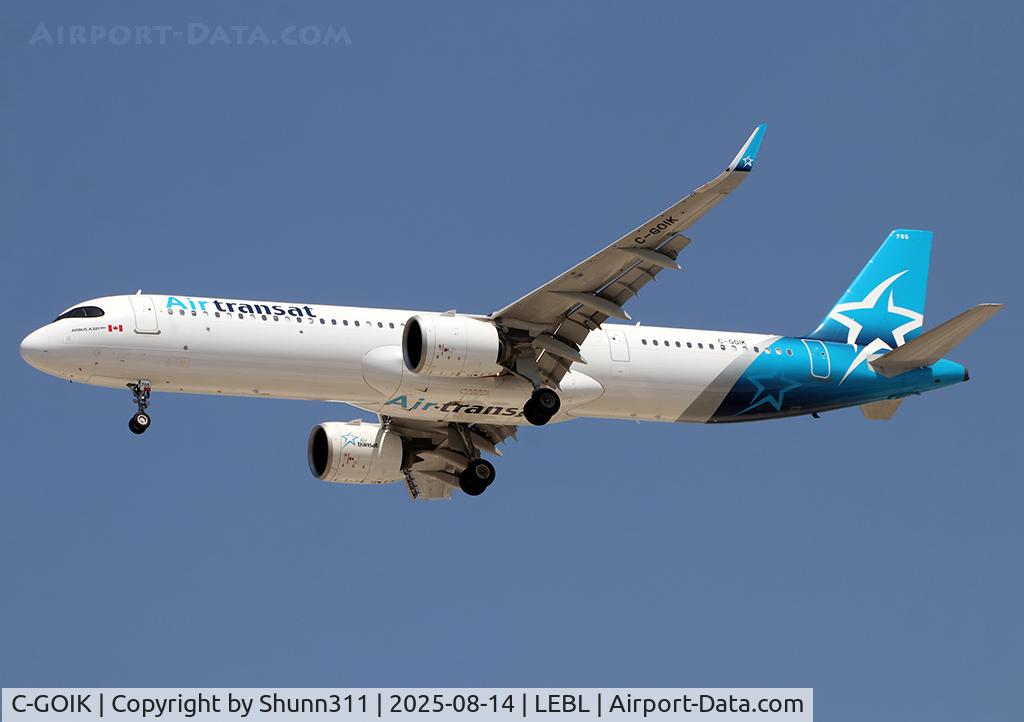 C-GOIK, 2020 Airbus A321-271NX C/N 9419, Landing rwy 24R C-GOIK, 2020 Airbus A321-271NX C/N 9419, Landing rwy 24R