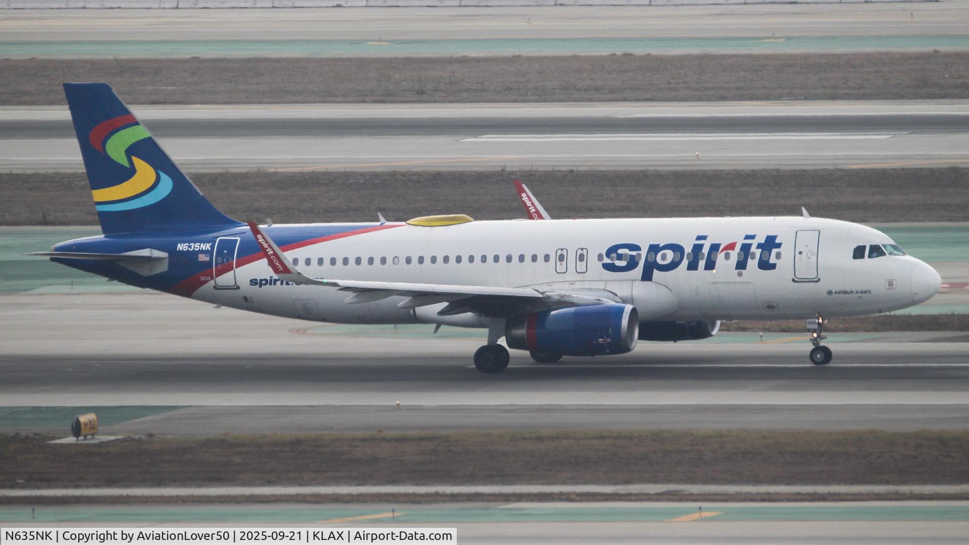 N635NK, 2014 Airbus A320-232 C/N 6383, Spirit Skittles A320