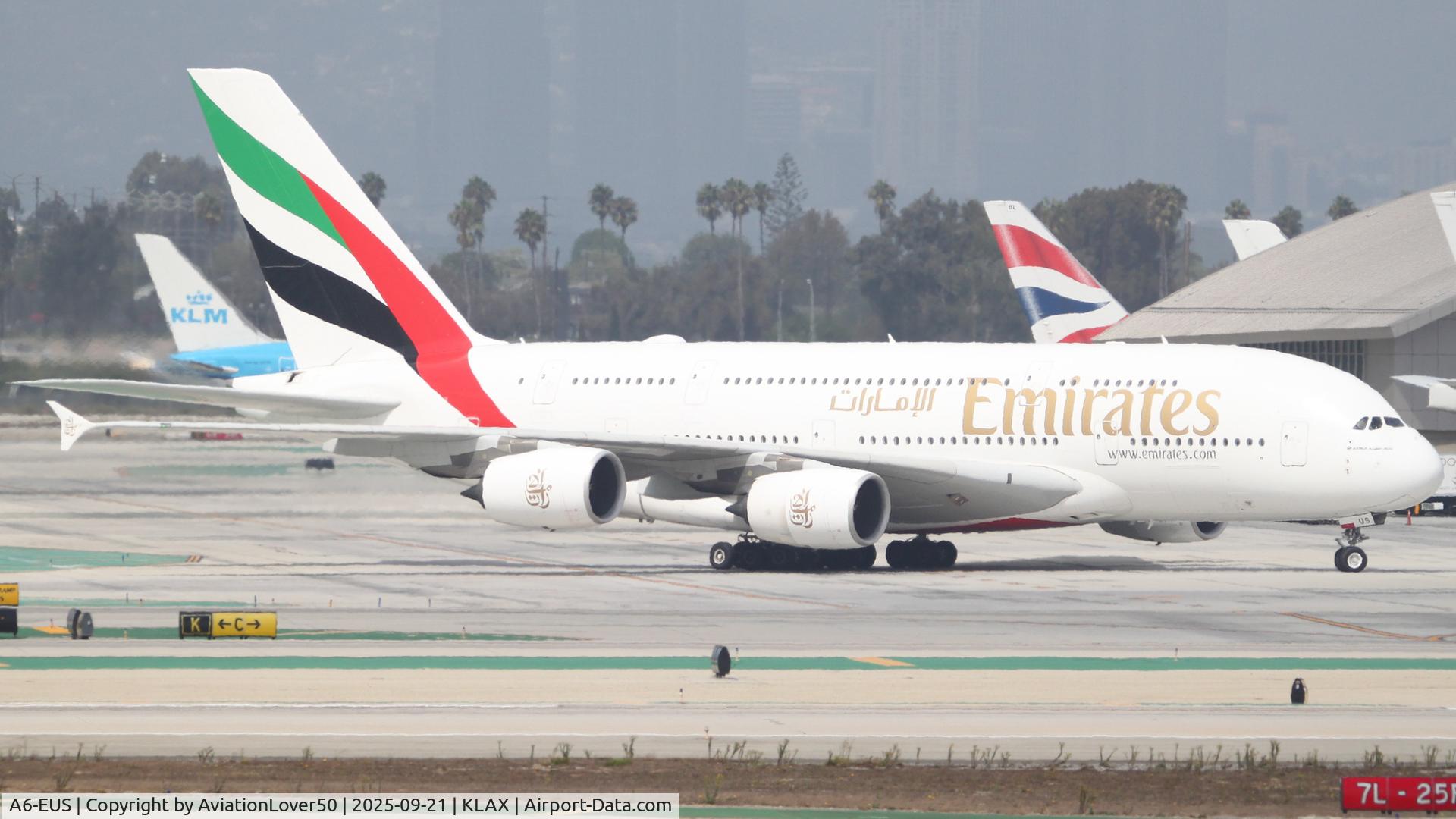 A6-EUS, 2016 Airbus A380-861 C/N 0234, Emirates A380