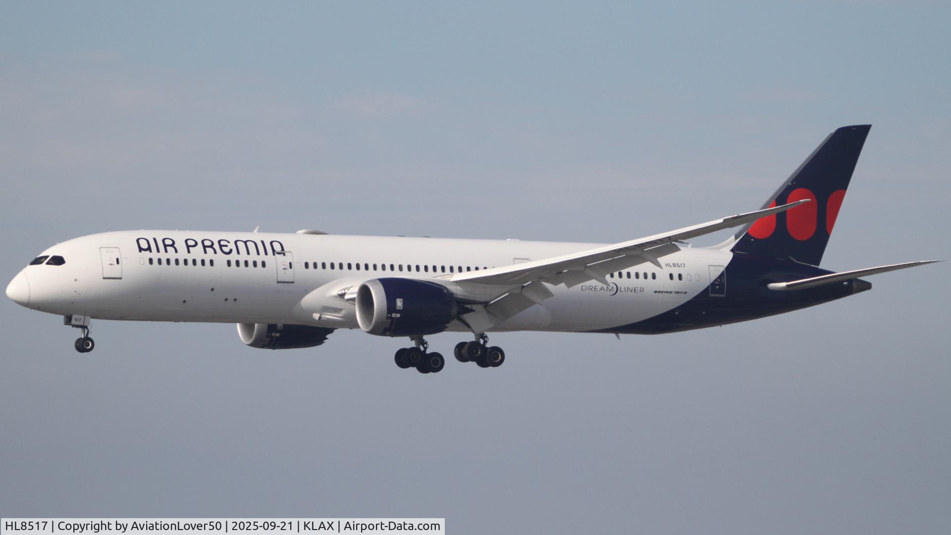 HL8517, 2018 Boeing 787-9 Dreamliner C/N 63314, Air Premia 789 HL8517, 2018 Boeing 787-9 Dreamliner C/N 63314, Air Premia 789