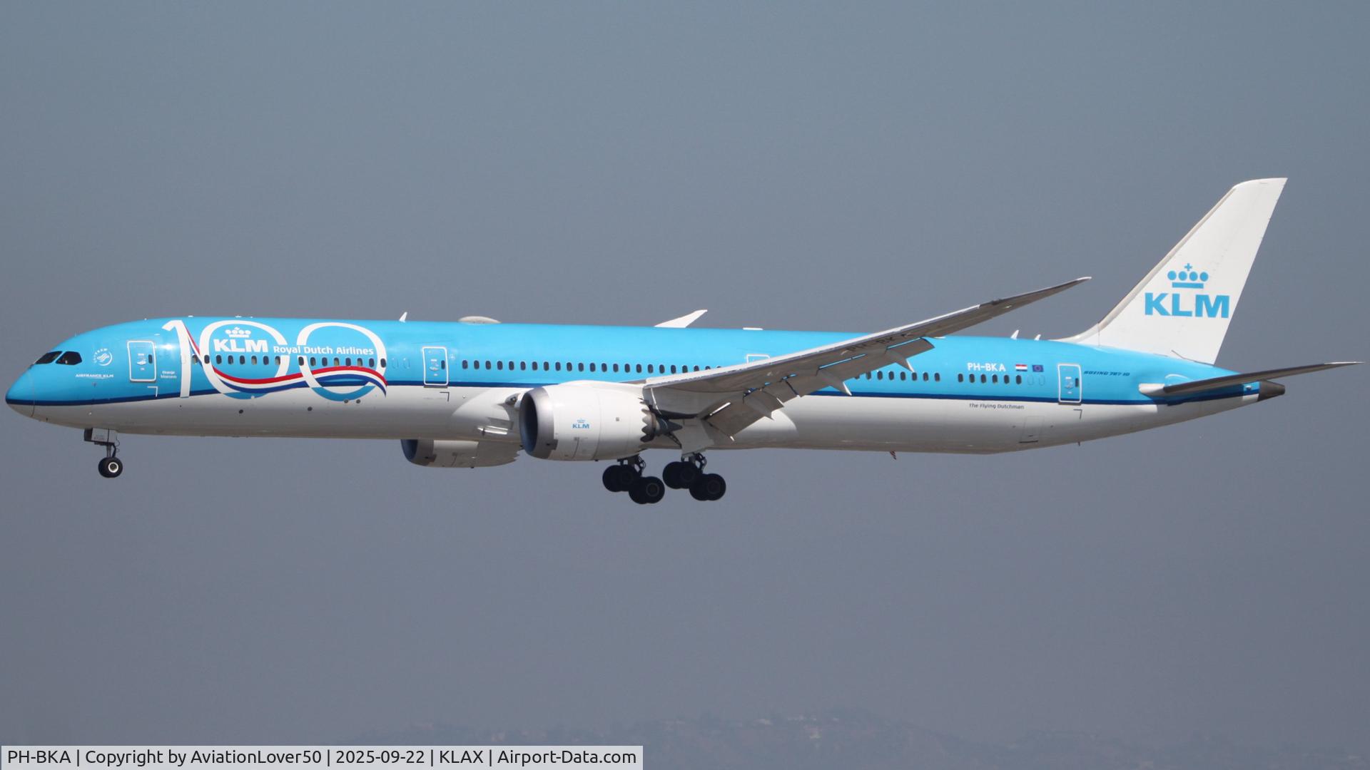 PH-BKA, 2019 Boeing 787-10 Dreamliner C/N 42492, KLM 100 Years 78X