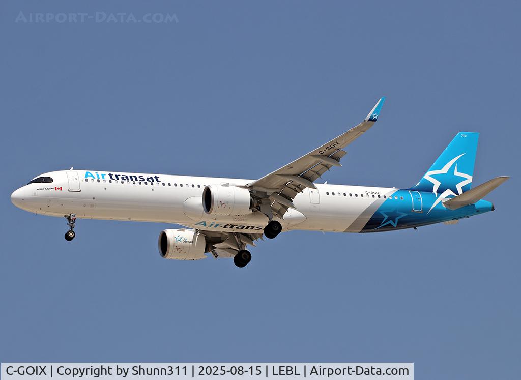 C-GOIX, Airbus A321-271NX C/N 11363, Landing rwy 24R