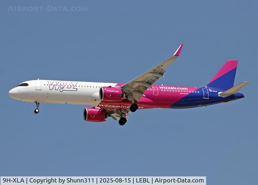 9H-XLA, 2025 Airbus A321-271NY XLR C/N 12346, Landing rwy 24R