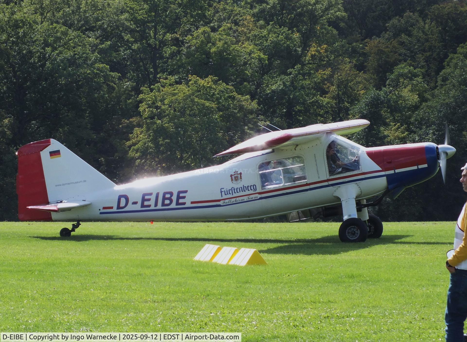 D-EIBE, 1958 Dornier Do-27A-1 C/N 310, Dornier Do-27A-1 at the 2025 Hahnweide Fly-in, Kirchheim unter Teck airfield