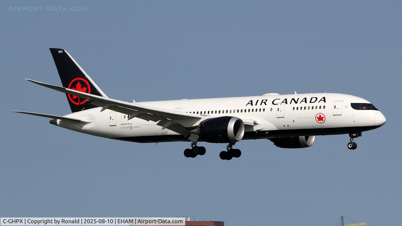 C-GHPX, 2014 Boeing 787-8 Dreamliner C/N 35261, at spl