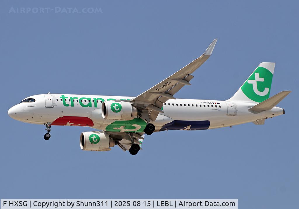 F-HXSG, 2024 Airbus A320-252N C/N 12256, Landing rwy 24R