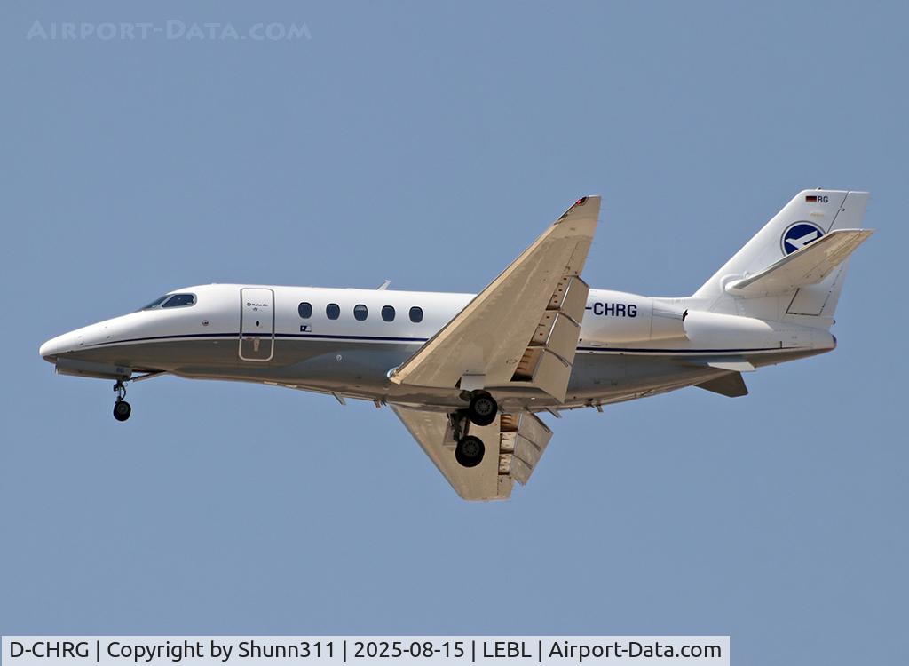 D-CHRG, 2020 Cessna 680A Citation Latitude C/N 680A0238, Landing rwy 24R D-CHRG, 2020 Cessna 680A Citation Latitude C/N 680A0238, Landing rwy 24R