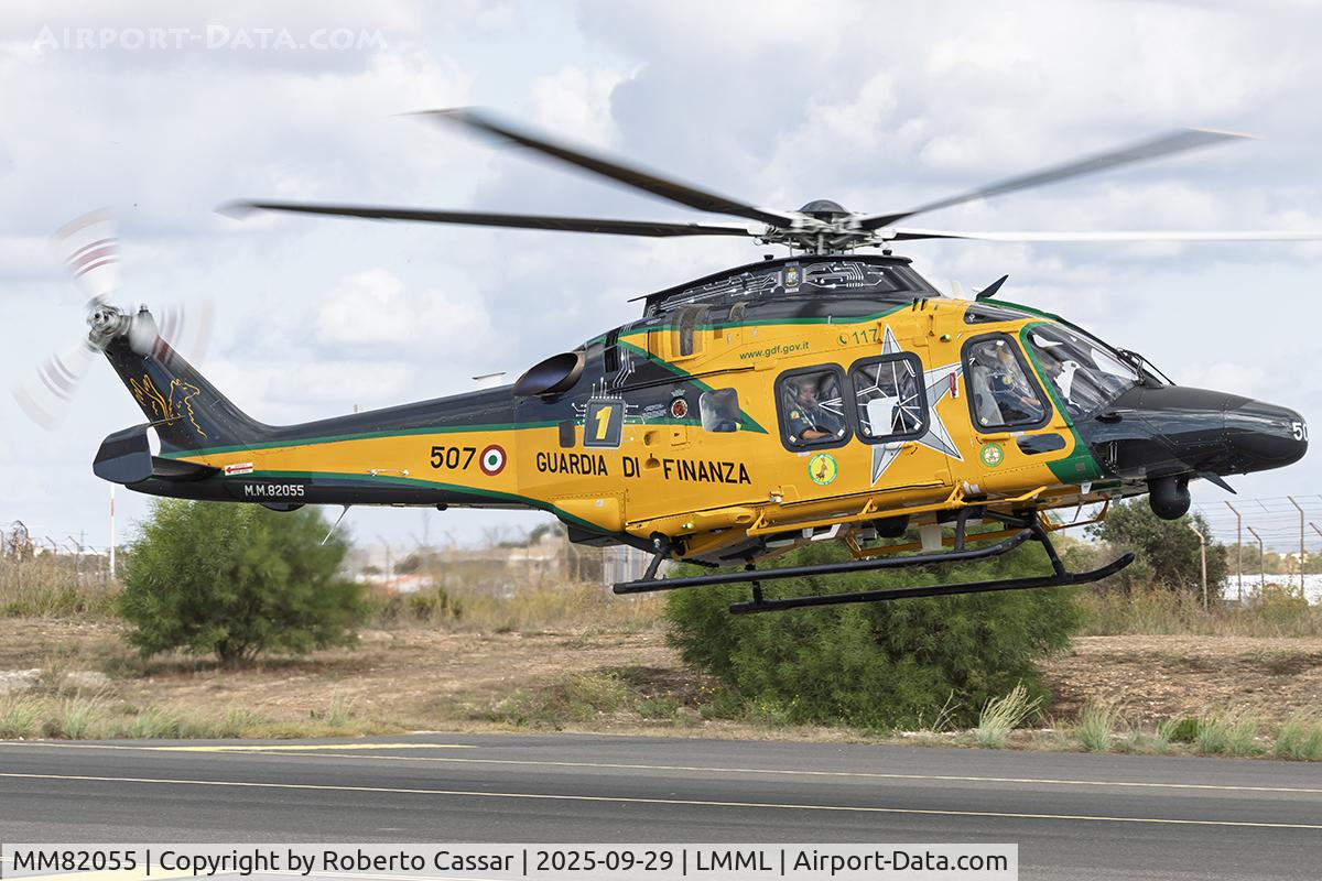 MM82055, Leonardo AW-169M C/N 72005, Malta International Airshow 2025