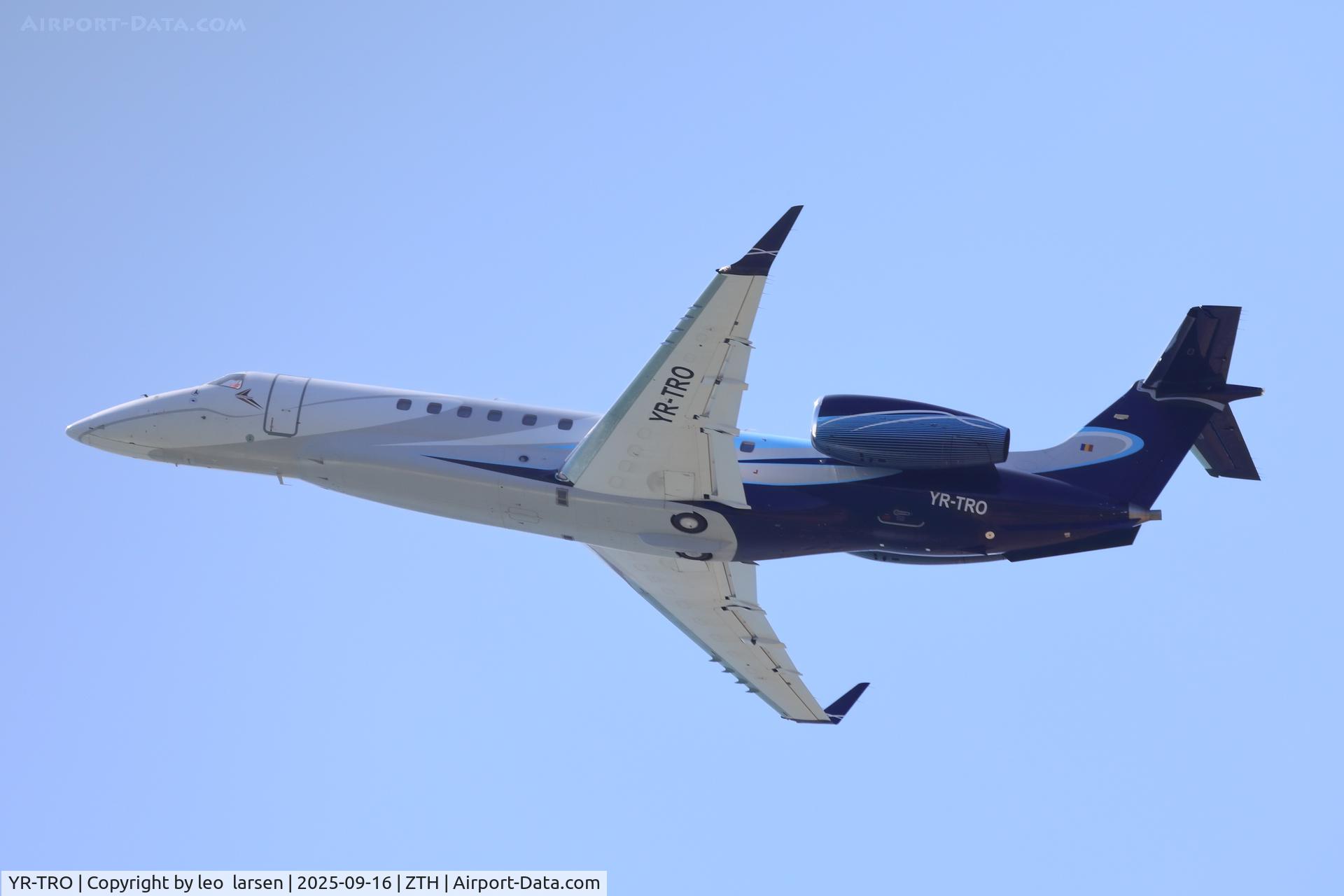 YR-TRO, Embraer ERJ -135BJ Legacy 600 C/N 14501083, Zakynthos 16.9.2025 YR-TRO, Embraer ERJ -135BJ Legacy 600 C/N 14501083, Zakynthos 16.9.2025