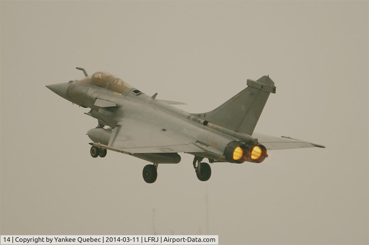 14, Dassault Rafale M C/N 14, Dassault Rafale M, Landivisiau Naval Air Base (LFRJ