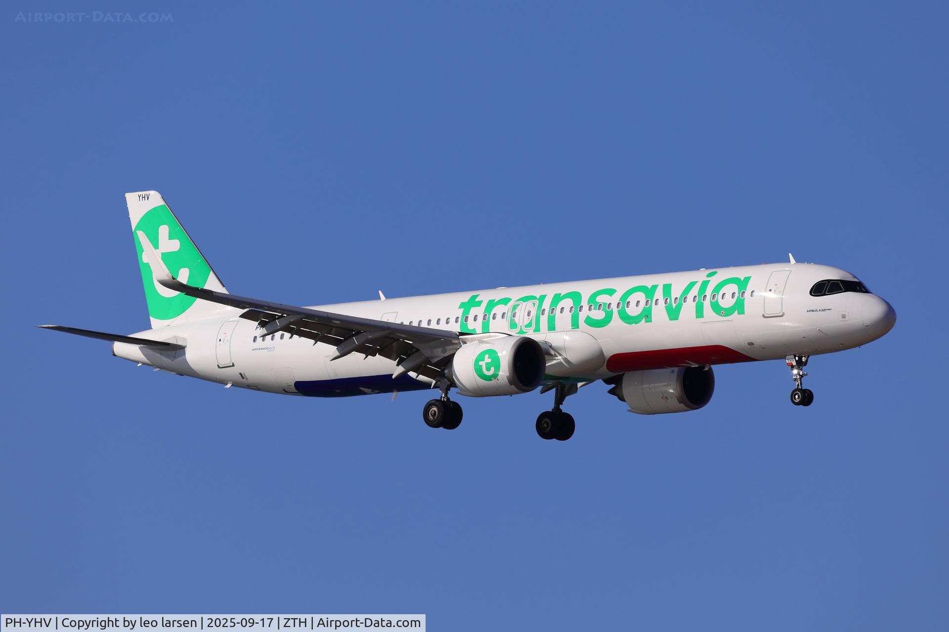 PH-YHV, Airbus A321-251NX C/N 12351, Zakynthos 17.9.2025