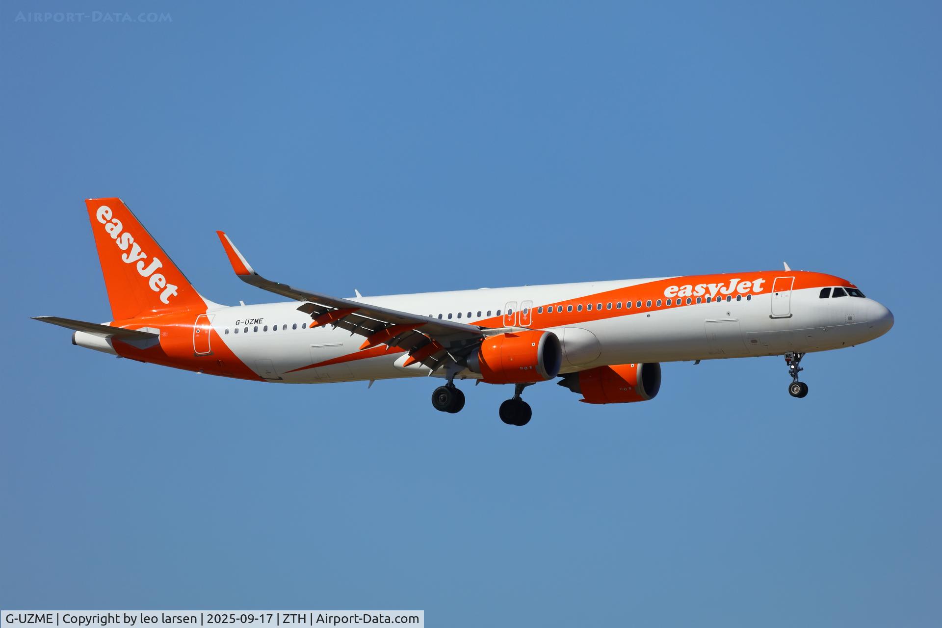 G-UZME, 2018 Airbus A321-251NX C/N 8454, Zakynthos 17.9.2025