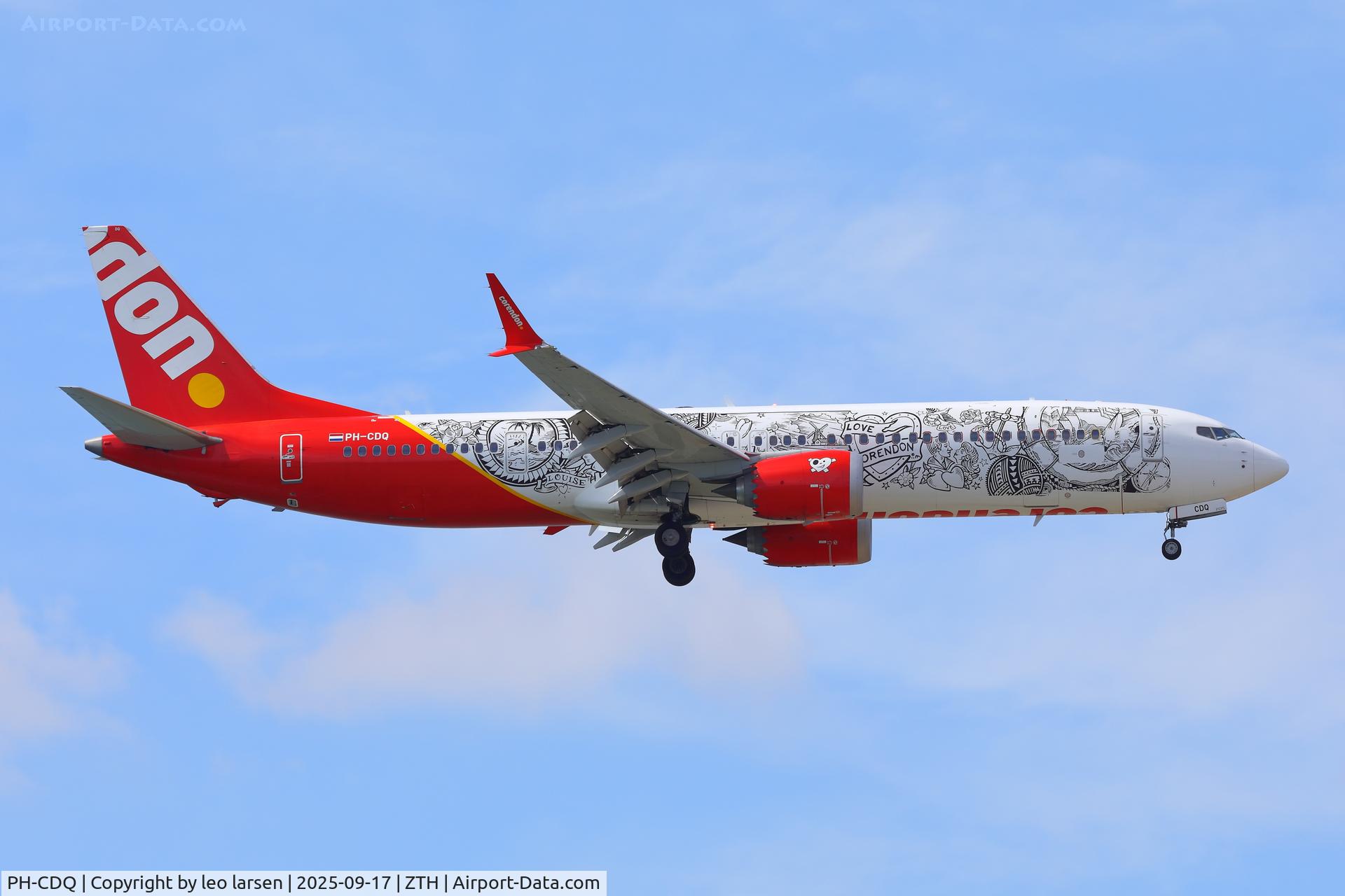 PH-CDQ, 2023 Boeing B-737-9 Max C/N 66347, Zakynthos 17.9.2025 PH-CDQ, 2023 Boeing B-737-9 Max C/N 66347, Zakynthos 17.9.2025