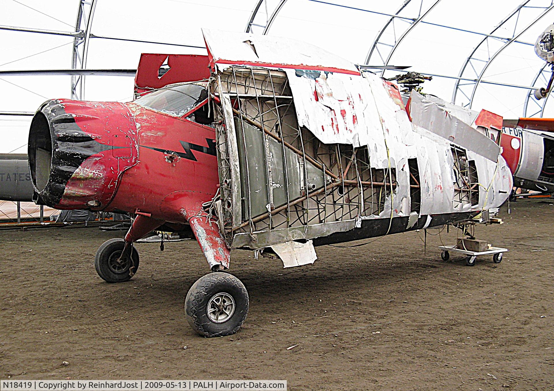 N18419, 1937 Stinson SR-9C Reliant C/N 5350, In need of restoration at the Alaska Aviation Museum, Lake Hood N18419, 1937 Stinson SR-9C Reliant C/N 5350, In need of restoration at the Alaska Aviation Museum, Lake Hood