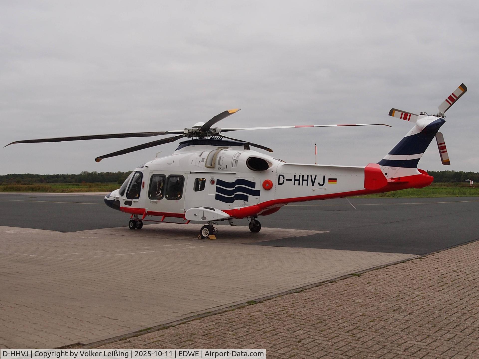 D-HHVJ, 2024 Leonardo / AgustaWestland AW169 C/N 66177, parking