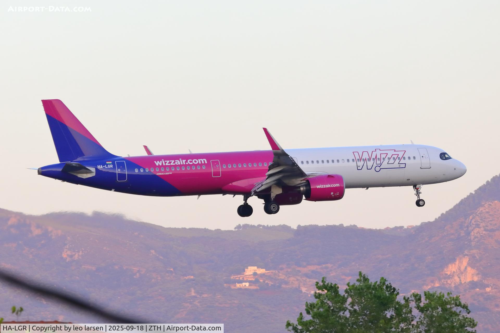 HA-LGR, 2024 Airbus A321-271 NX C/N 12219, Zakynthos 18.9.2025