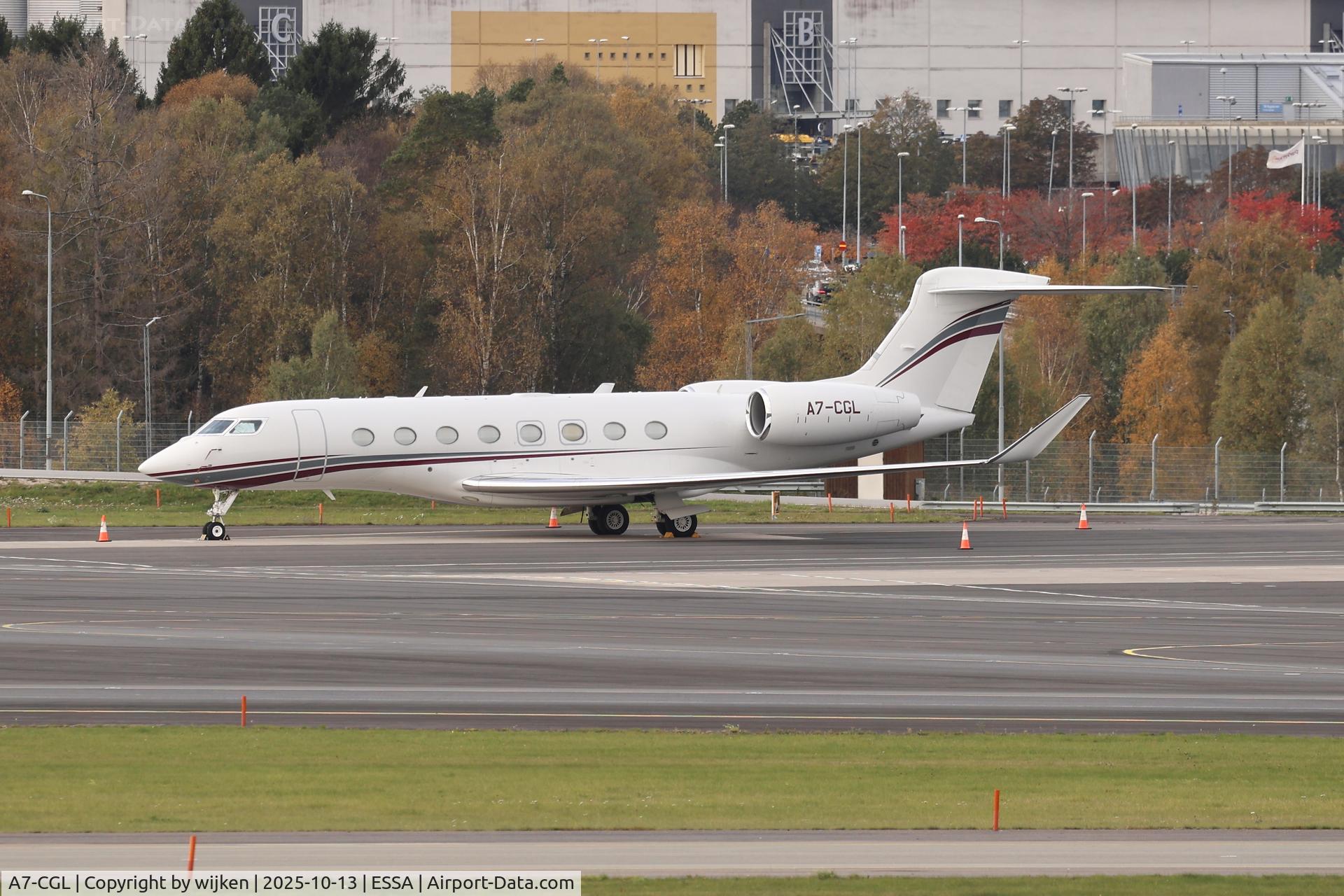 A7-CGL, Gulfstream G650ER C/N 6469, Ramp M A7-CGL, Gulfstream G650ER C/N 6469, Ramp M