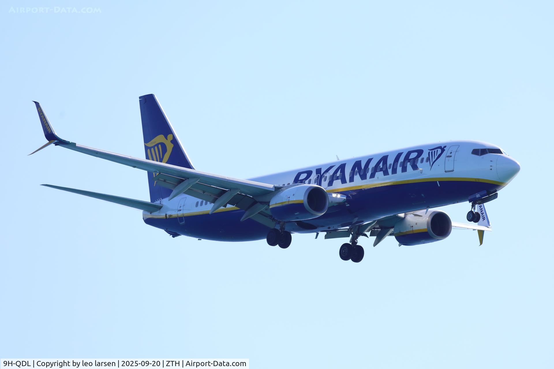 9H-QDL, 2016 Boeing 737-8AS C/N 44761, Zakynthos 20.9.2025