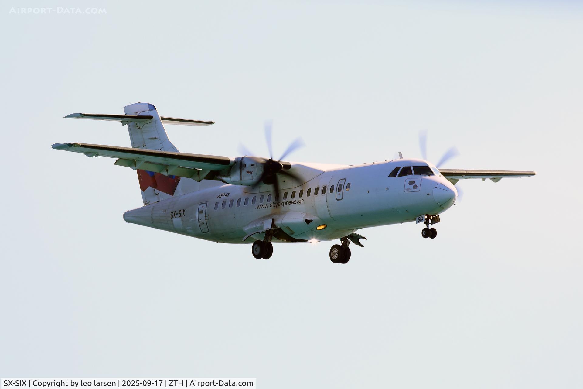 SX-SIX, 1997 ATR 42-512 C/N 544, Zakynthos 17.9.2025