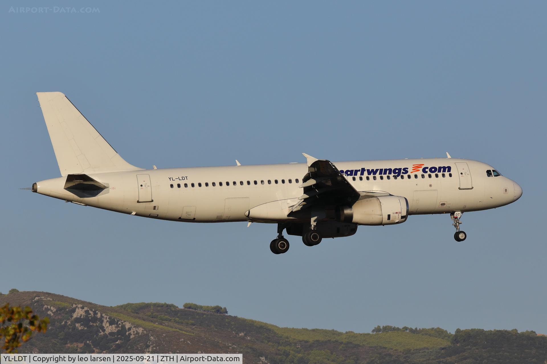 YL-LDT, 2014 Airbus A320-232 C/N 6189, Zakynthos 21.9.2025