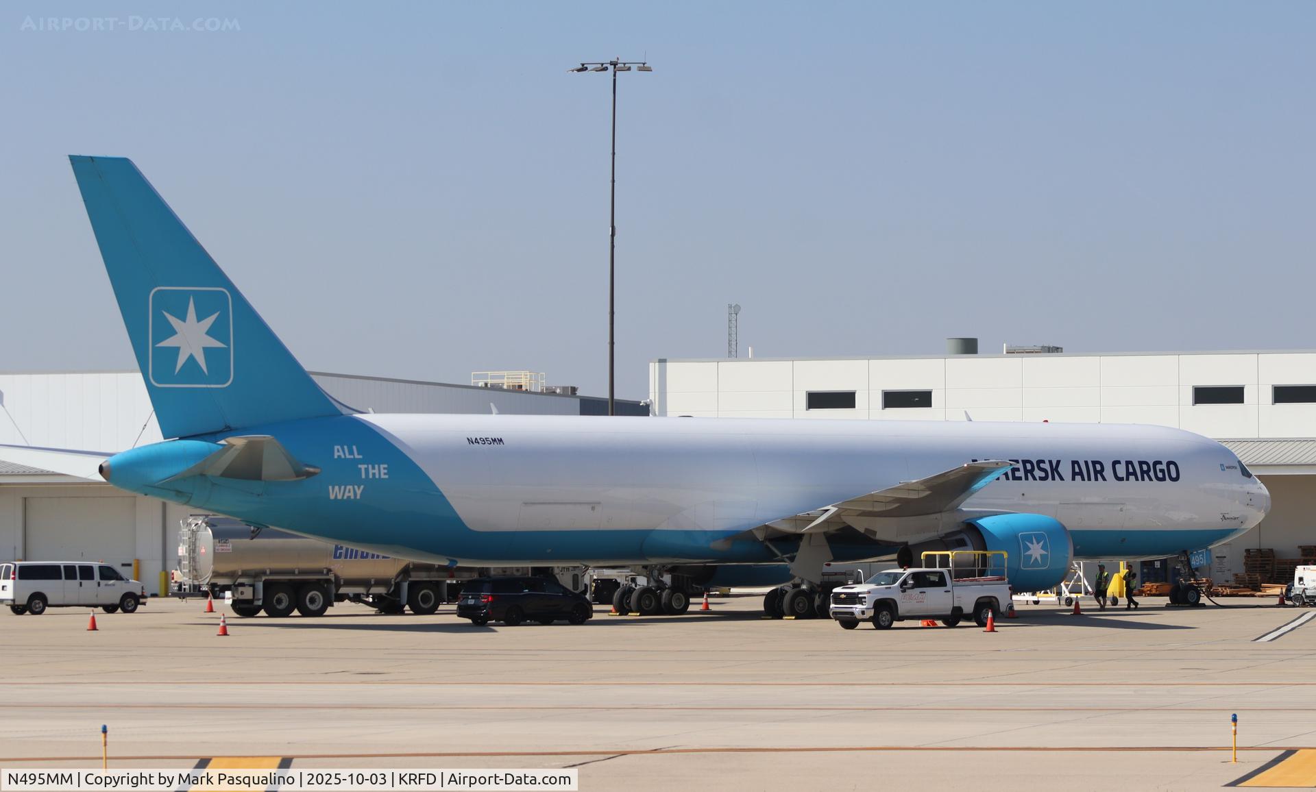 N495MM, 2022 Boeing 767-300F C/N 67026, Boeing 767-300F