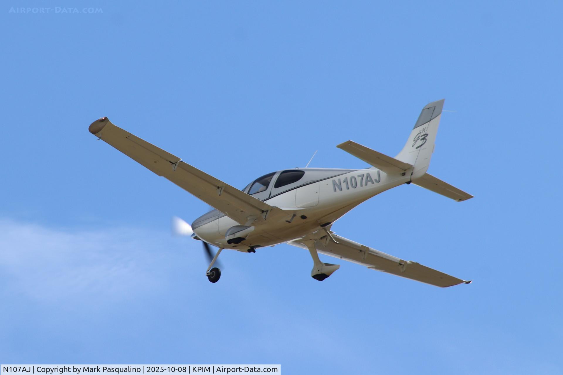 N107AJ, 2007 Cirrus SR22 C/N 2671, Cirrus SR22