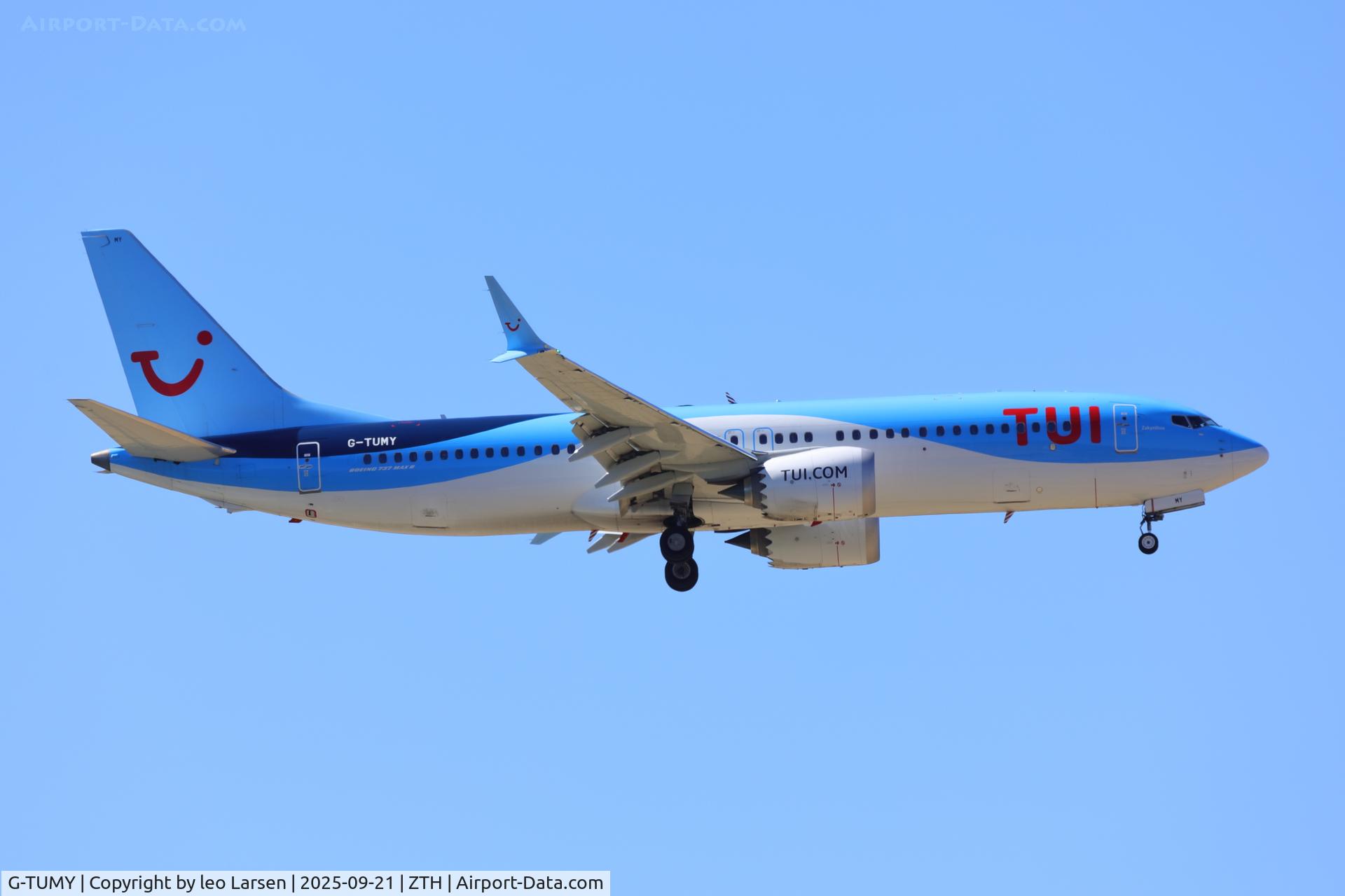 G-TUMY, 2024 Boeing 737-8 MAX C/N 44619, Zakynthos 21.9.2025