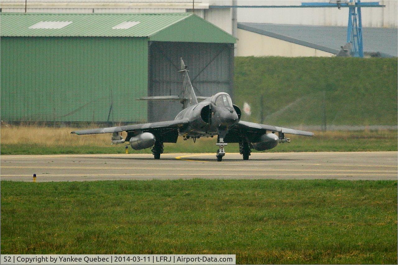 52, Dassault Super Etendard C/N 52, Dassault Super Etendard MER, Landivisiau Naval Air Base (LFRJ)