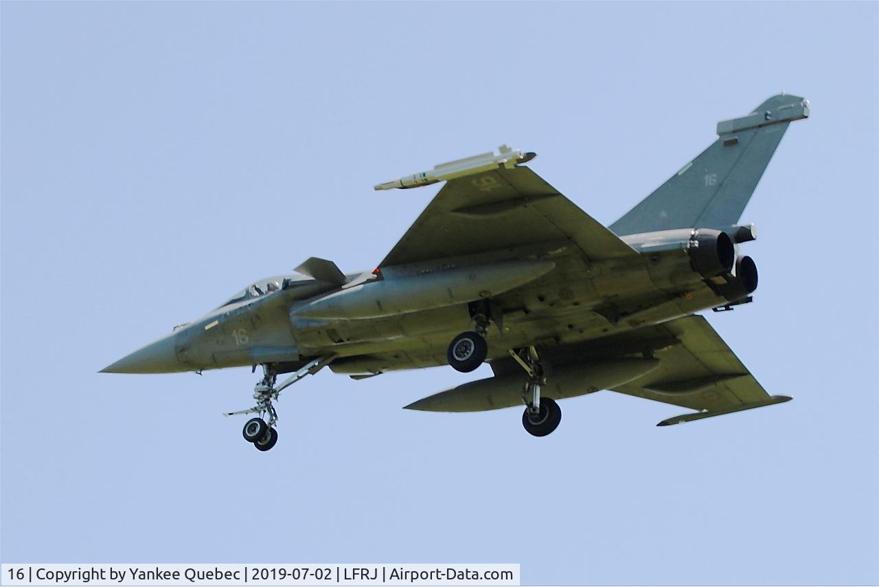 16, Dassault Rafale M C/N 16, Dassault Rafale M, Landivisiau Naval Air Base (LFRJ-LDV)