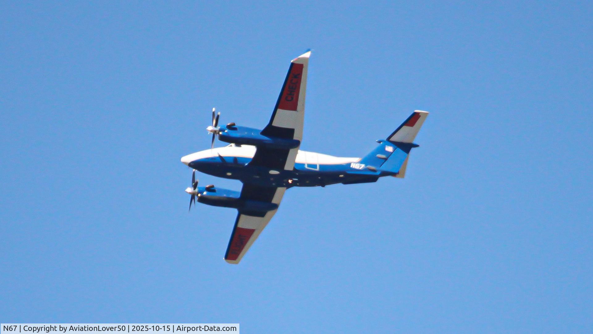 N67, 1987 Beech 300 C/N FF-2, FAA King Air 300 FLC67 KRYY-KRYY