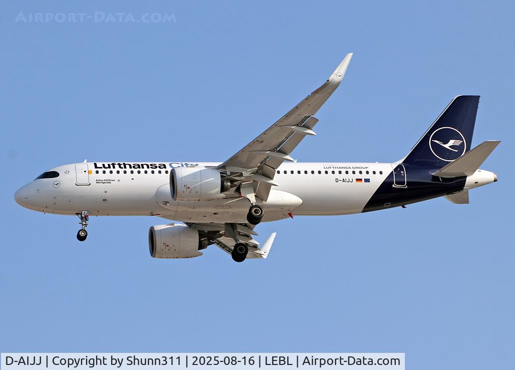 D-AIJJ, 2023 Airbus A320-271N C/N 11299, Landing rwy 24R
