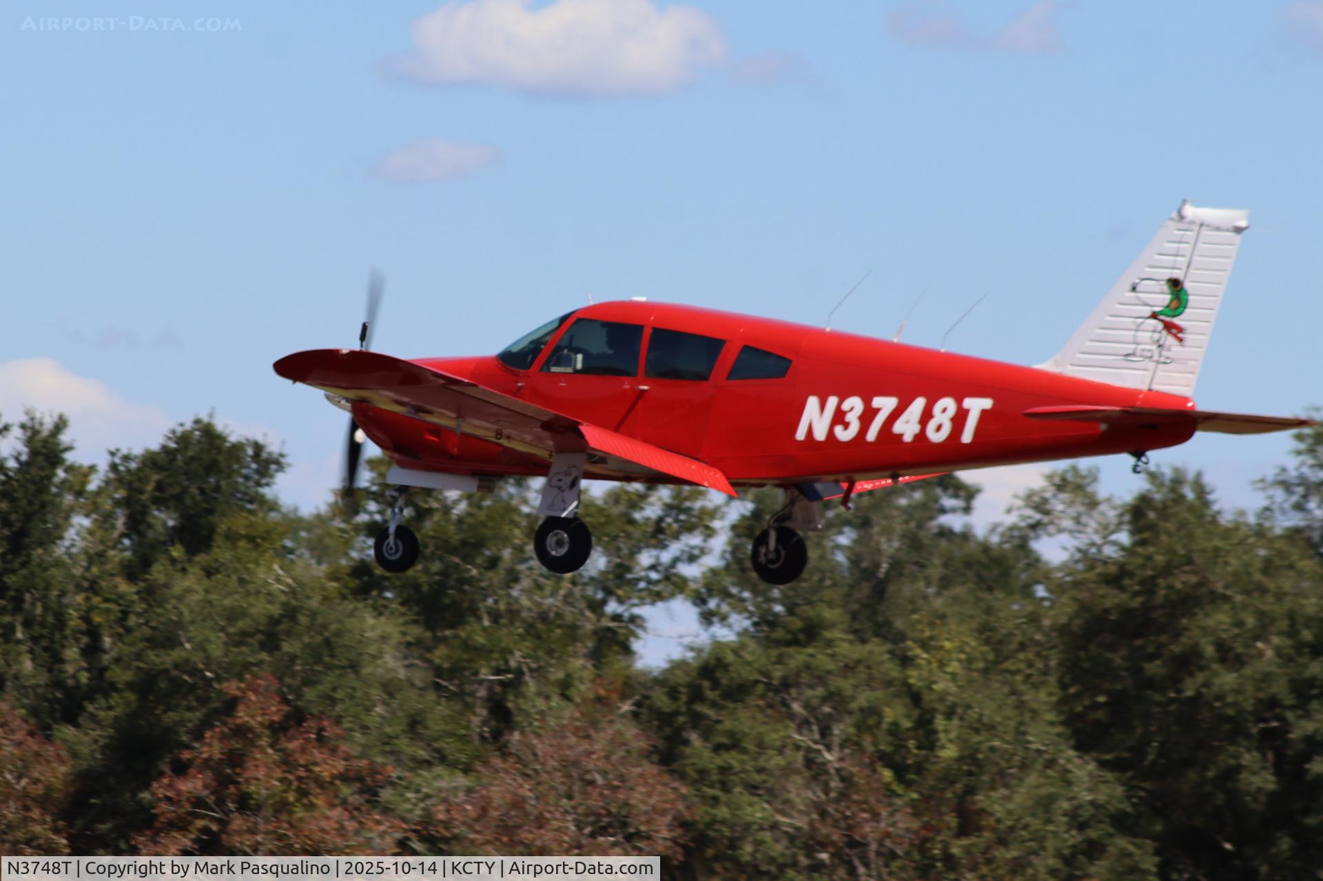 N3748T, 1967 Piper PA-28R-180 Cherokee Arrow C/N 28R-30058, Piper PA-28R-180