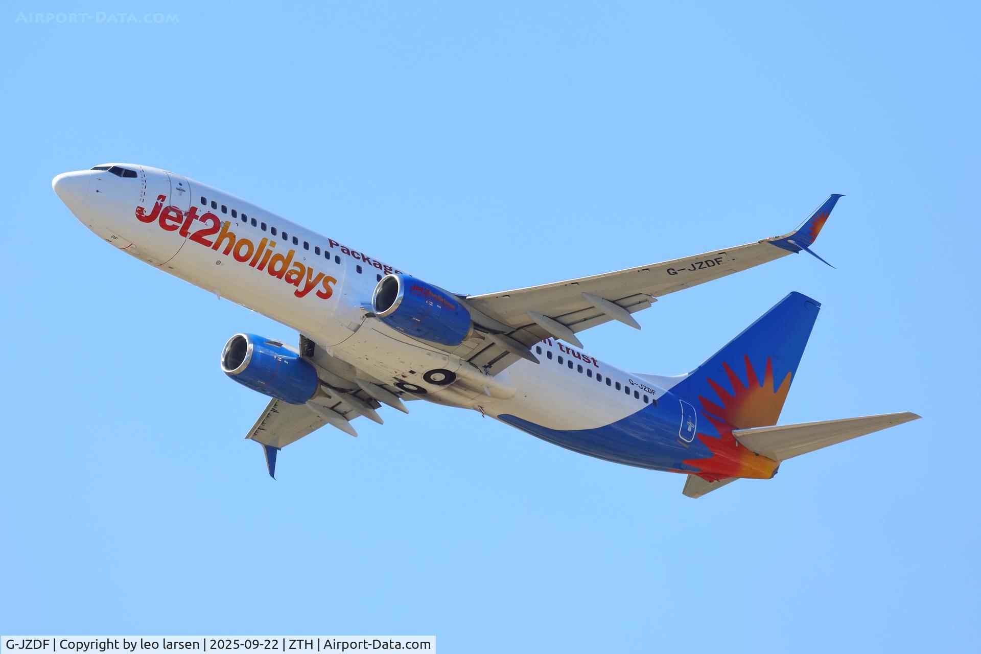 G-JZDF, 2015 Boeing 737-8H6 C/N 41768, Zakynthos 22.9.2025 G-JZDF, 2015 Boeing 737-8H6 C/N 41768, Zakynthos 22.9.2025