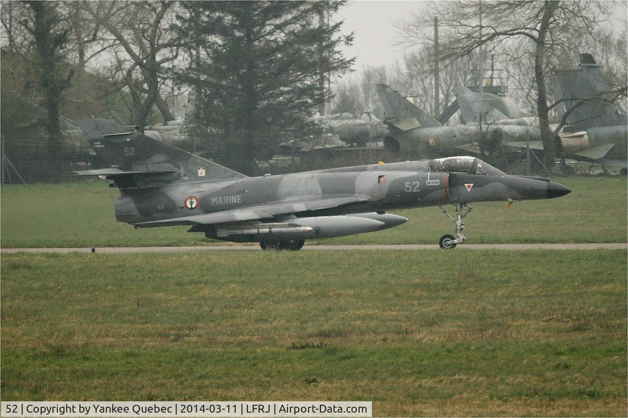 52, Dassault Super Etendard C/N 52, Dassault Super Etendard MER, Landivisiau Naval Air Base (LFRJ)