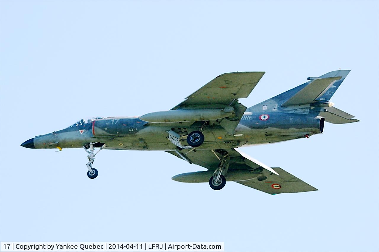 17, Dassault Super Etendard C/N 17, Dassault Super Etendard MER,  Landivisiau Naval Air Base (LFRJ-LDV) 17, Dassault Super Etendard C/N 17, Dassault Super Etendard MER,  Landivisiau Naval Air Base (LFRJ-LDV)