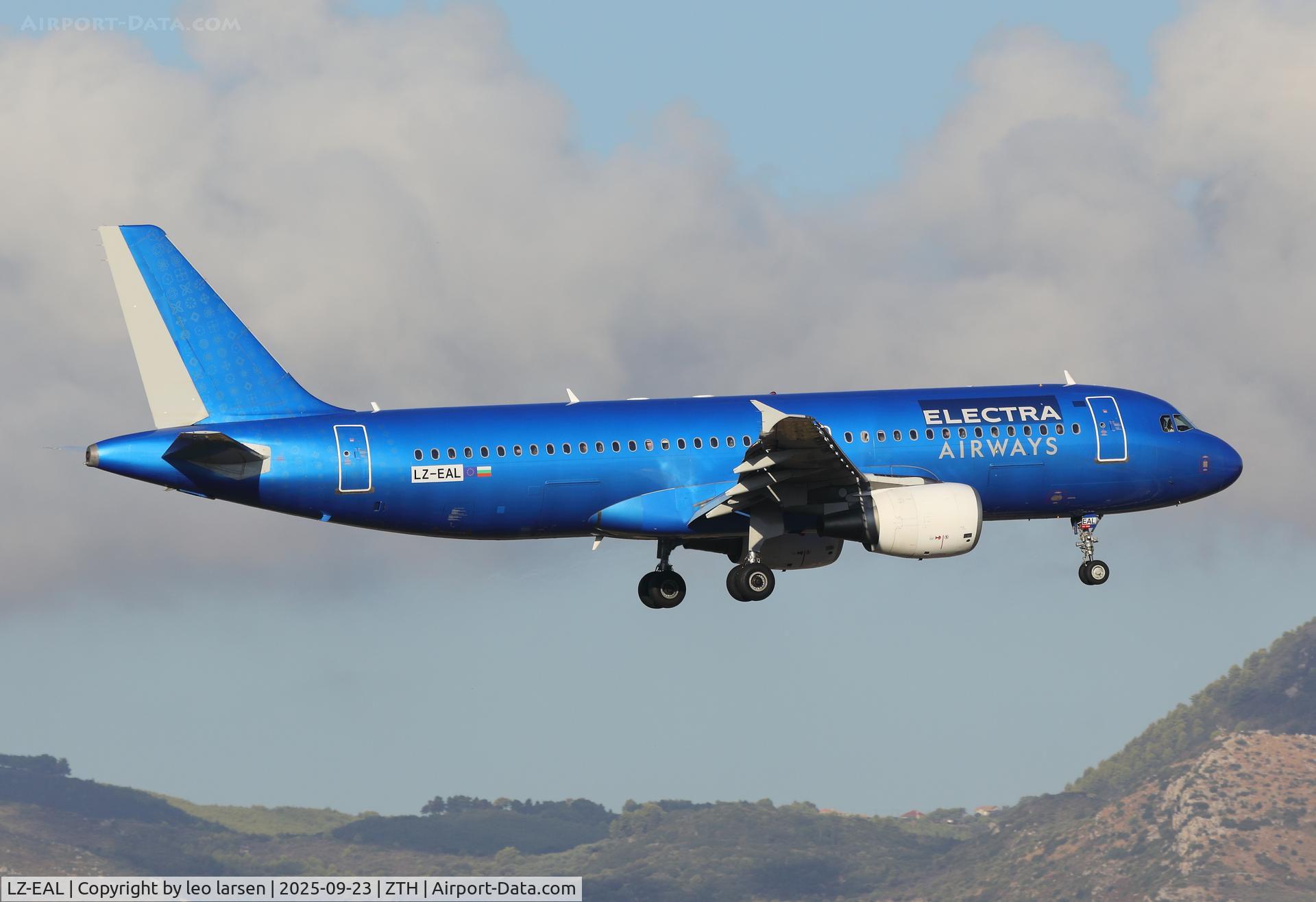 LZ-EAL, 2001 Airbus A320-214 C/N 1473, Zakynthos 23.9.2025 LZ-EAL, 2001 Airbus A320-214 C/N 1473, Zakynthos 23.9.2025